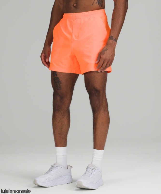 Lululemon Deutschland DELULU858 | Pace Breaker Linerless Short 5 Highlight Orange